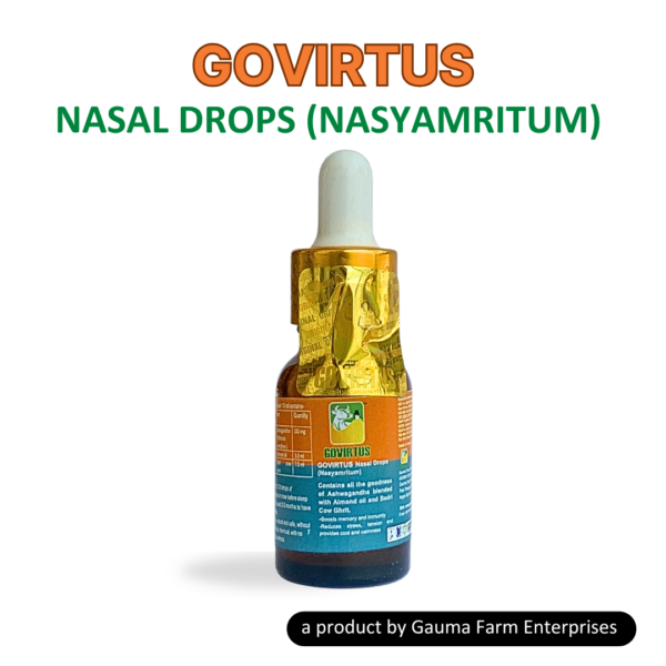 Govirtus Nasal Drops - Nasyamritum (10ml)